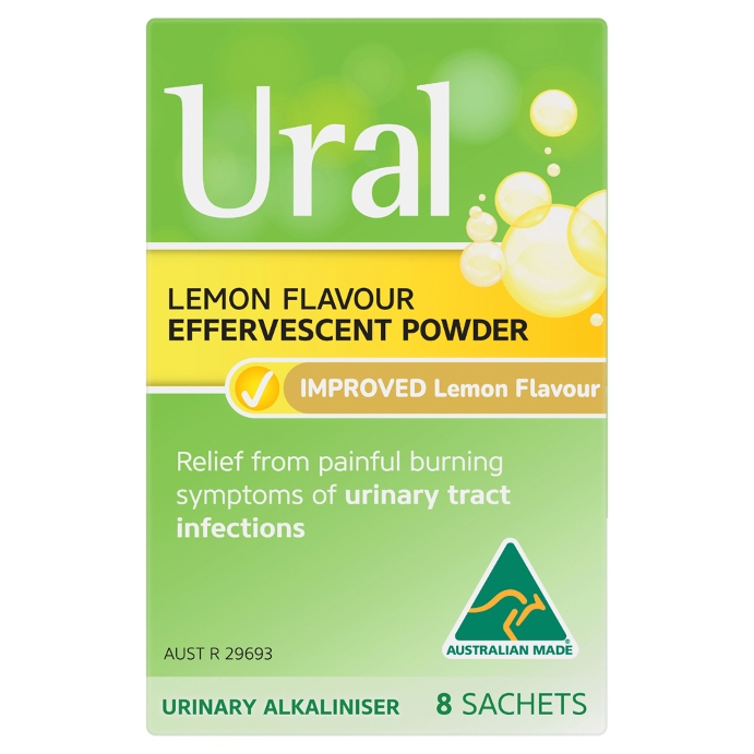 Ural Effervescent Powder Sachets 8 Pack