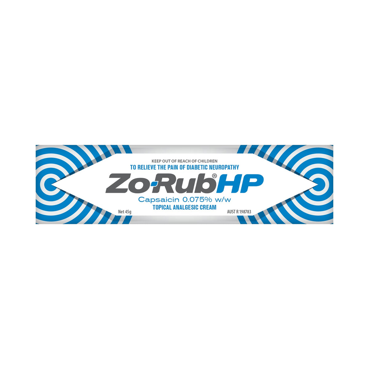 Zo-rub Hp 0.075% Topical Cream 45g