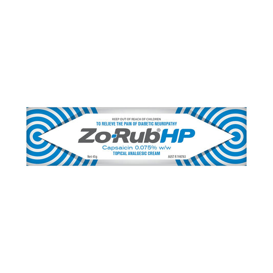 Zo-rub Hp 0.075% Topical Cream 45g