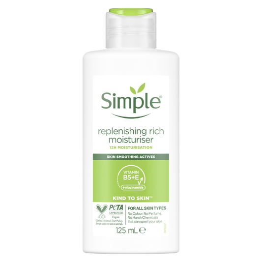 Simple Replenishing Rich Moisturiser 125mL