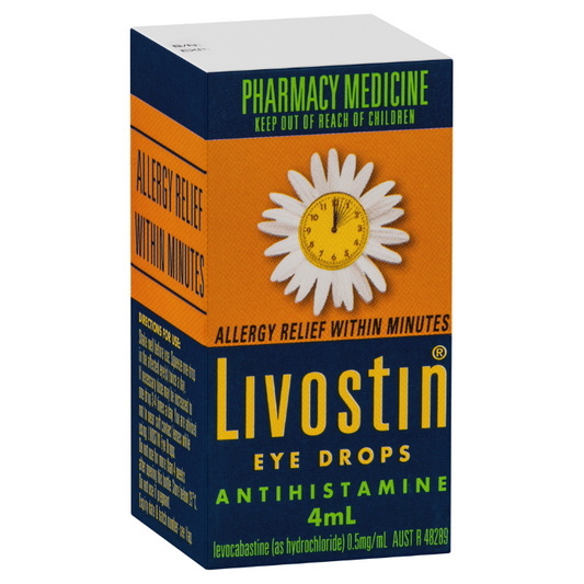 Livostin Eye Drops Antihistamine 4mL