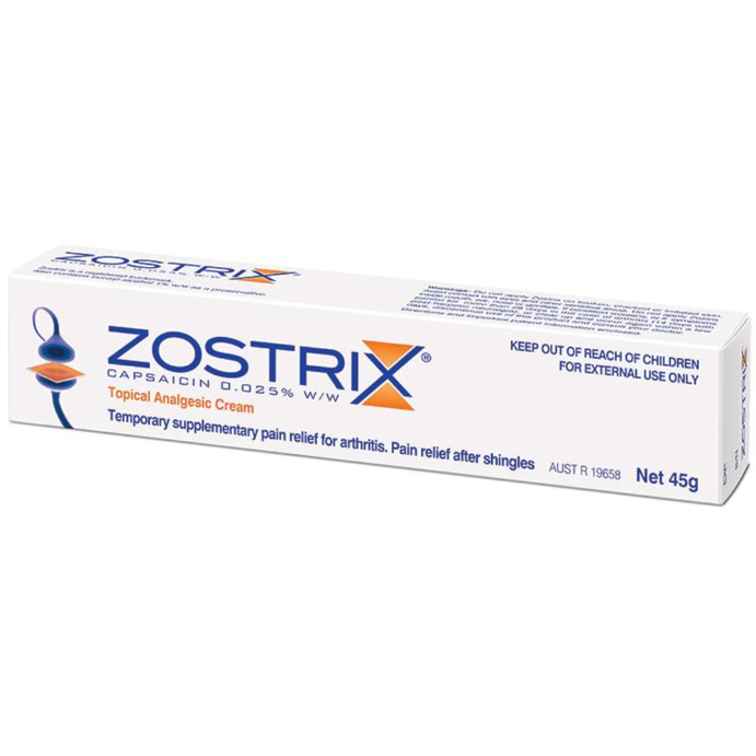 ZOSTRIX Capsaicin 0.025% w/w 45g