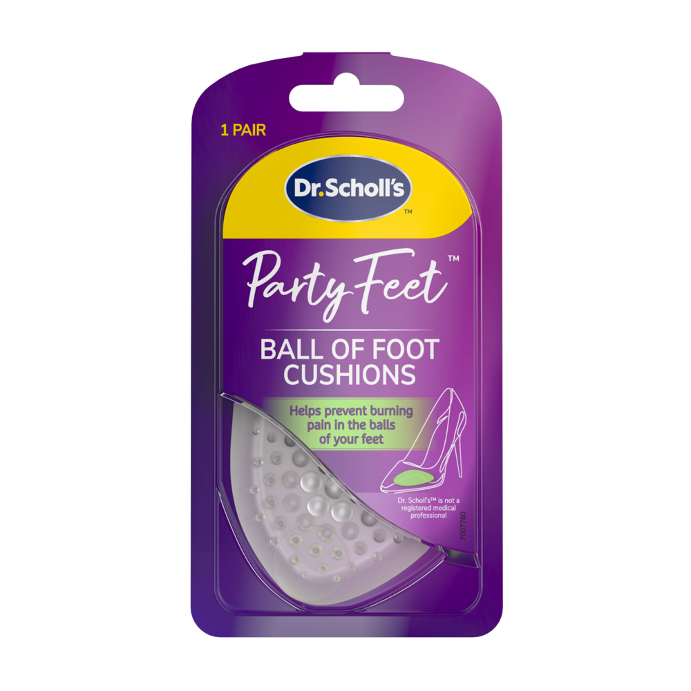 Scholl Party Feet Ball of Foot Cushion 1 Pair