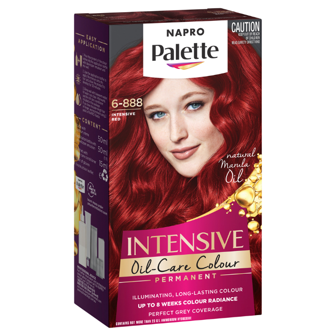 Napro Palette 6-888 Intensive Crème Colour Permanent Red 1 Pack