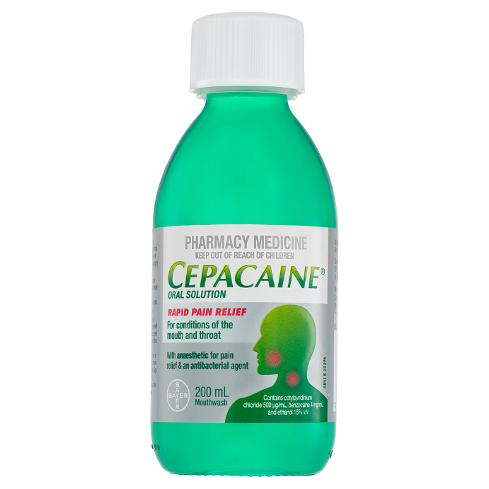Cepacaine Oral Solution 200mL