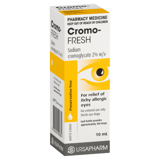 Cromo-Fresh 20mg/1mL Eye Drops 10mL
