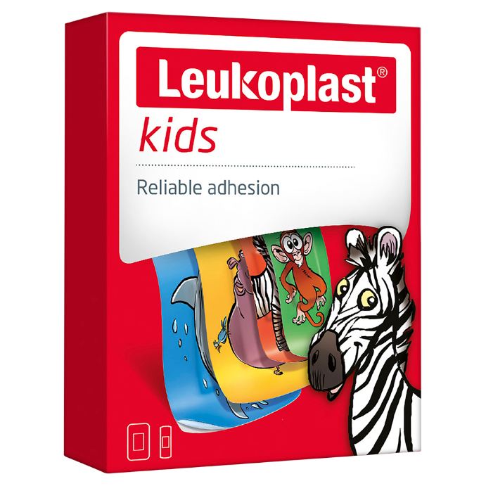LEUKO Leukoplast Kids First Aid Dressings 12 Pack