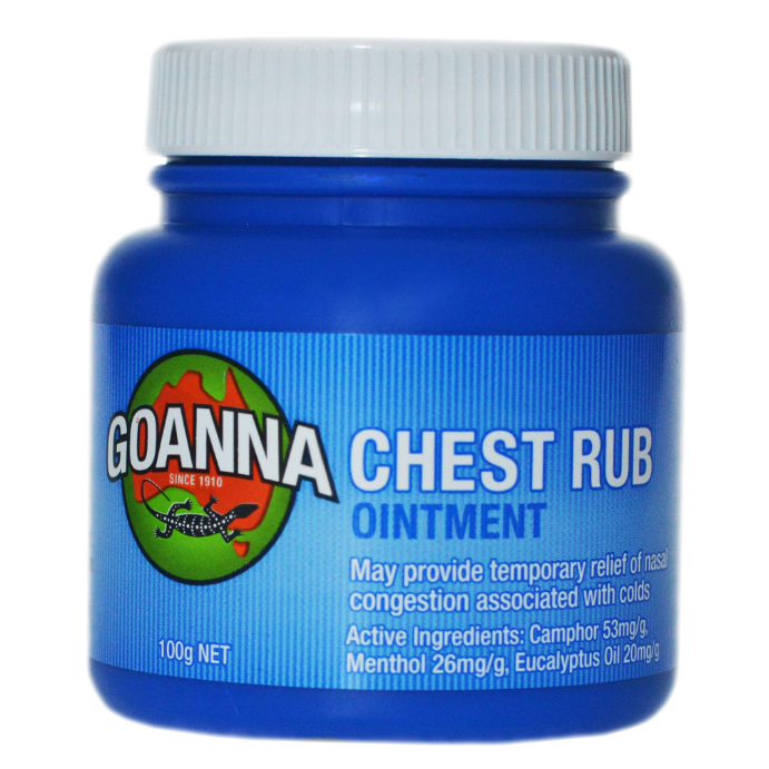 Goanna Chest Rub Ointment 100g