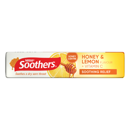 Soothers Honey & Lemon Flavour 10 Lozenges