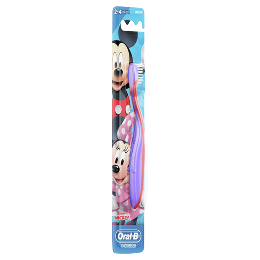 Oral-B Stages 2 Mickey 2-4 Years Toothbrush Extra Soft