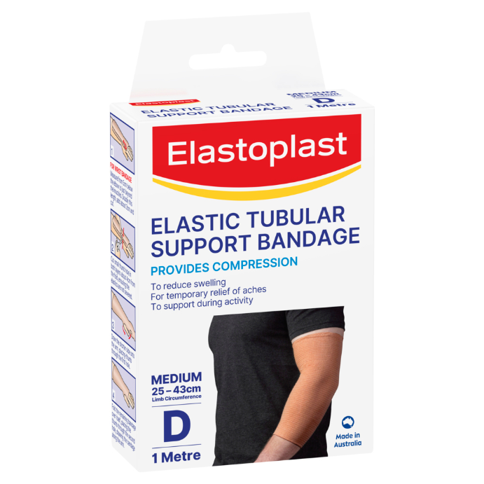 Elastoplast Elastic Tubular Support Bandage Medium D 25cm x 43cm 1 Roll