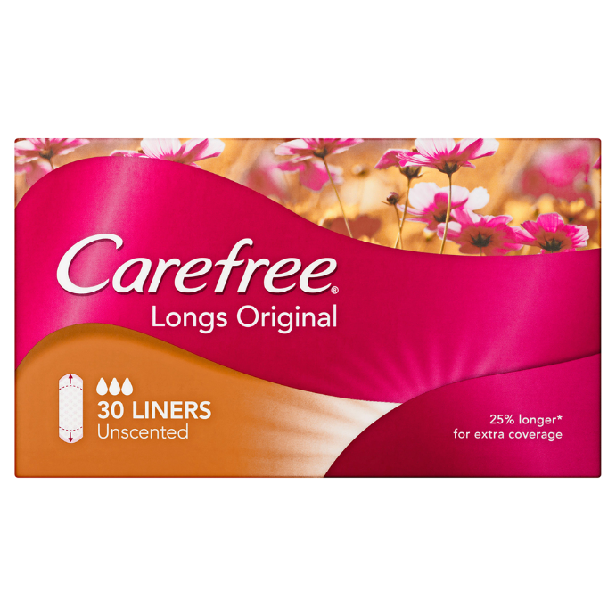 Carefree Longs Original Liners 30 Pack