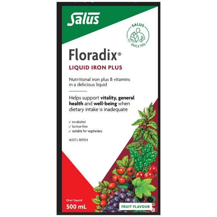 Floradix Liquid Iron Plus 500mL