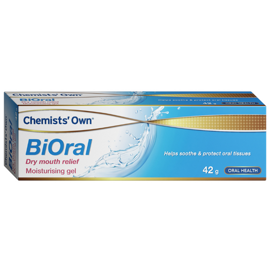 Chemists' Own BiOral Dry Mouth Relief Moisturising Gel 42g
