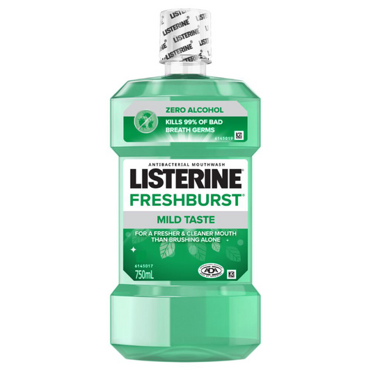 Listerine Freshburst Mild Taste 750mL