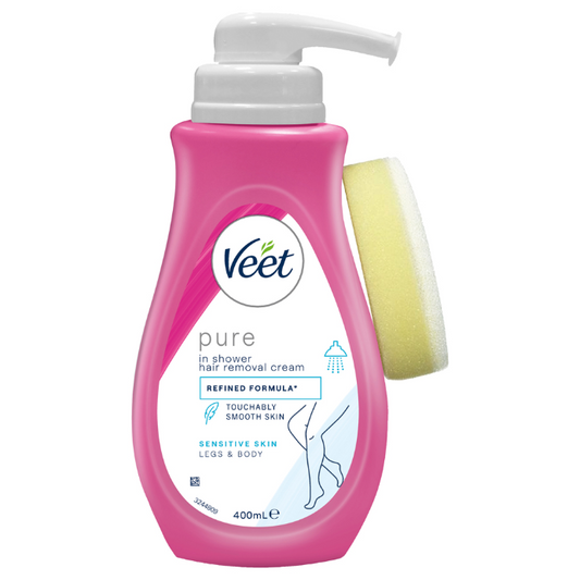 Veet Pure In Shower Hair Removal Cream 400mL