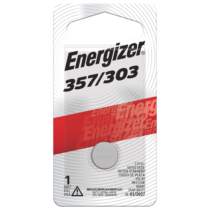 ENERGIZER 357 Silver Oxide Watch Battery