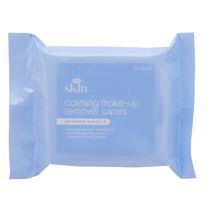 Pharmacy Health Calming Make-Up Remover Wipes 25 Pack