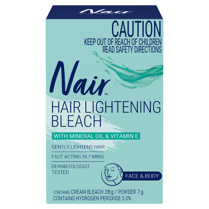 Nair Cream Hair Bleach For Face & Body 1 Pack