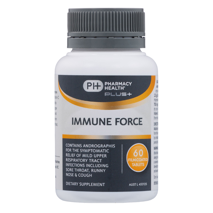 Pharmacy Health Plus Immune Force 60 Tablets