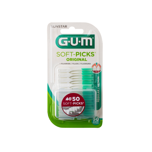 Gum Soft Picks Reg Flouride 50 Pack