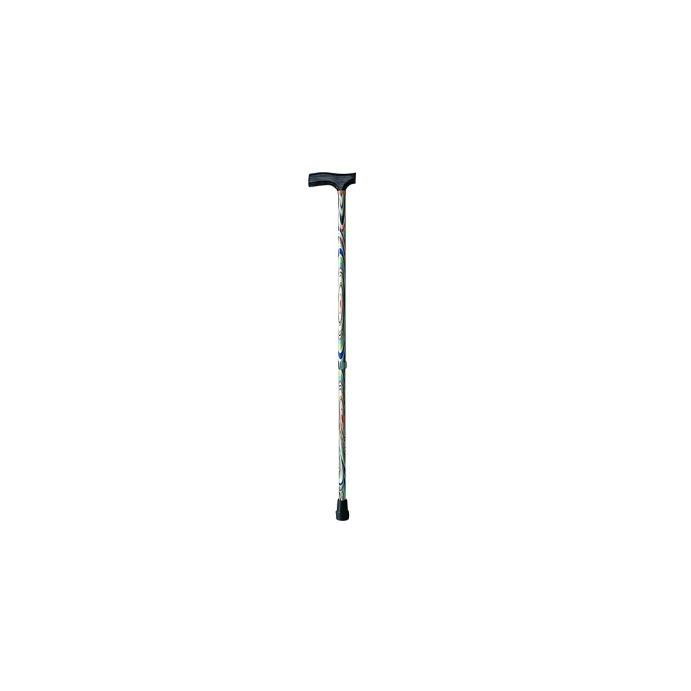 MAKING LIFE EASY Walking Cane T Handle Green