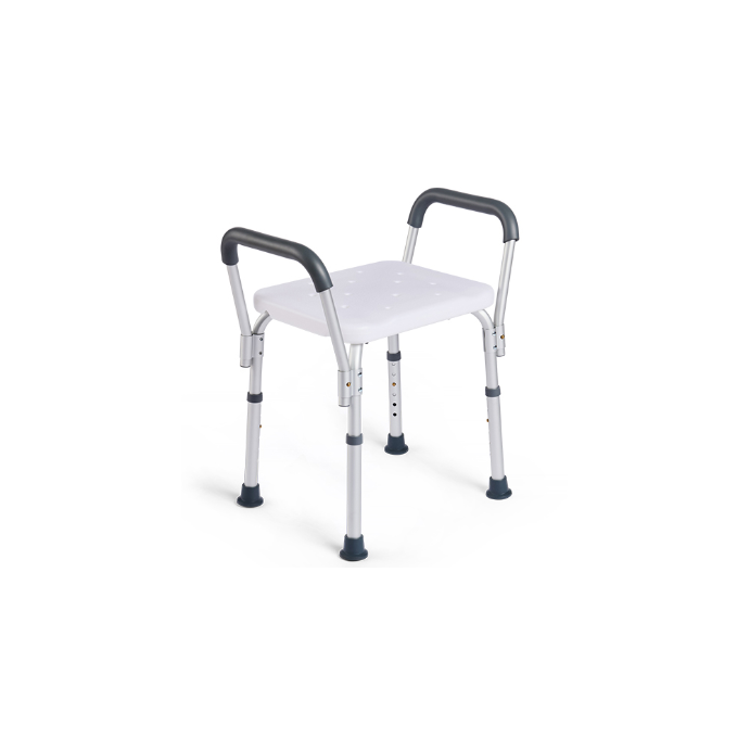 MAKING LIFE EASY Shower Stool Aluminium Armrest