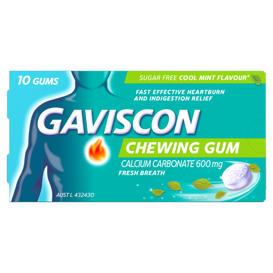 Gaviscon Chewing Gum 10 Pack