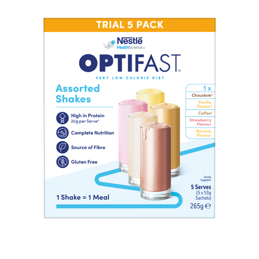 Optifast VLCD Assorted Shakes 5 x 53g