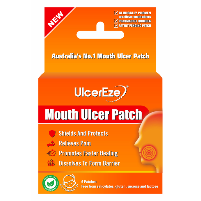UlcerEze Mouth Ulcer Packet (6 Patches)
