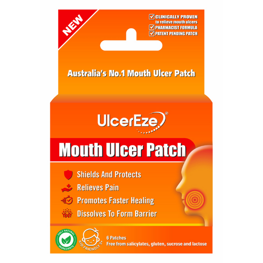 UlcerEze Mouth Ulcer Packet (6 Patches)
