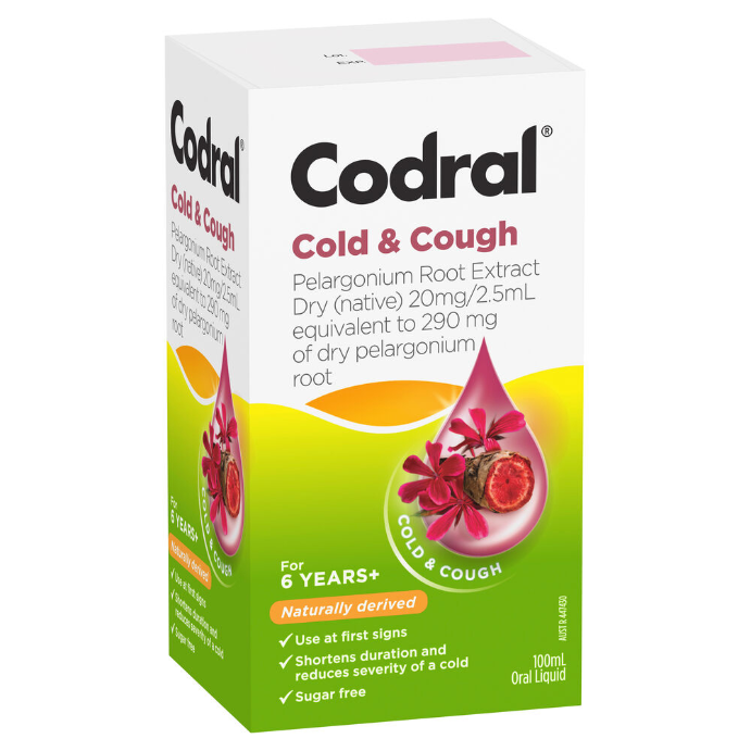 CODRAL® Cold & Cough For 6 Years + 100mL