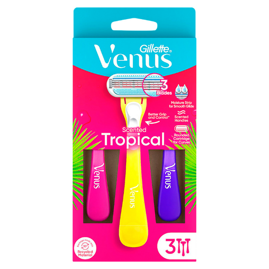 Gillette Venus Tropical Scented Women's Disposable Razor 3 Pack
