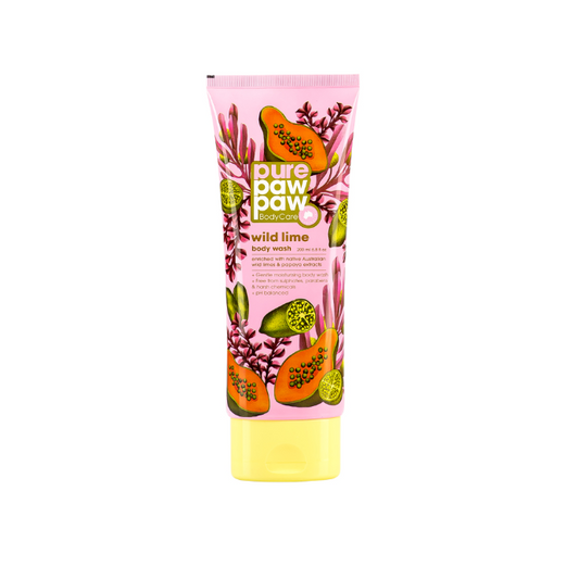 Pure Paw Paw Body Care- Wild Lime Wash 200mL