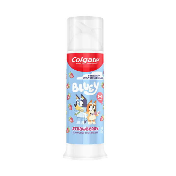 Colgate Bluey 2-5 Years Strawberry Toothpaste 85g
