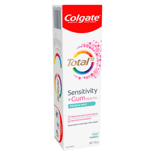 Colgate Total12 Sensitivity + Gum Health Double Mint Toothpaste 115g