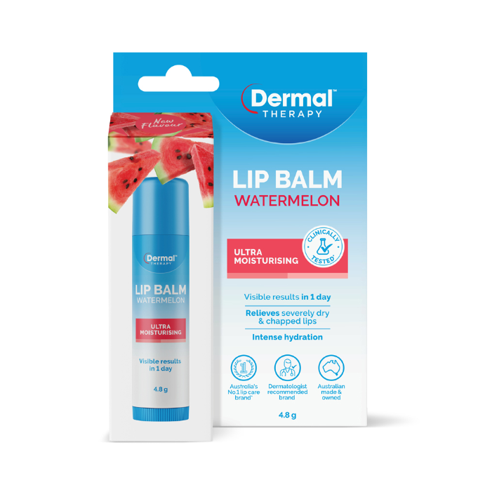 Dermal Therapy Lip Balm Stick Watermelon 4.8g