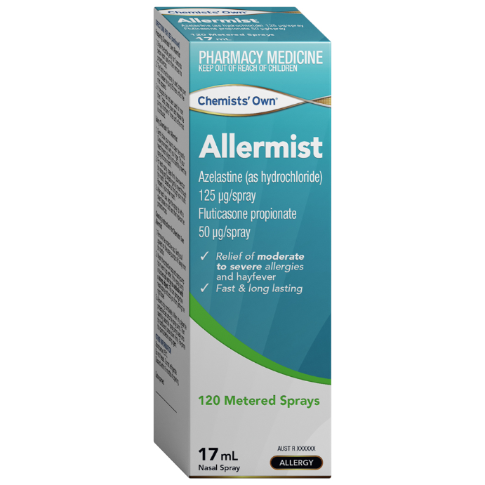 Chemists' Own Allermist Spray Bottle 17mL