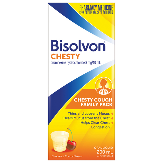 BISOLVON Chesty Chocolate Cherry Flavour 200mL