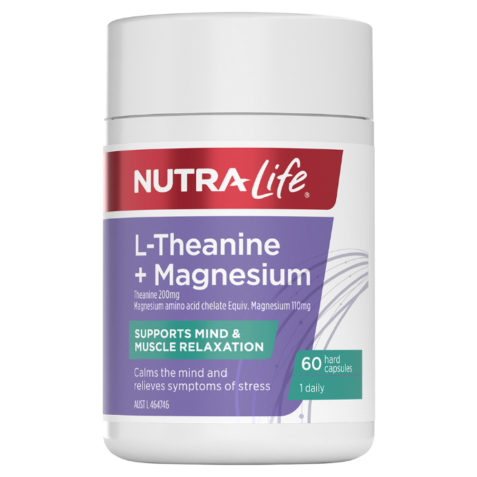 Nutra-Life L-Theanine + Magnesium 60 Capsules