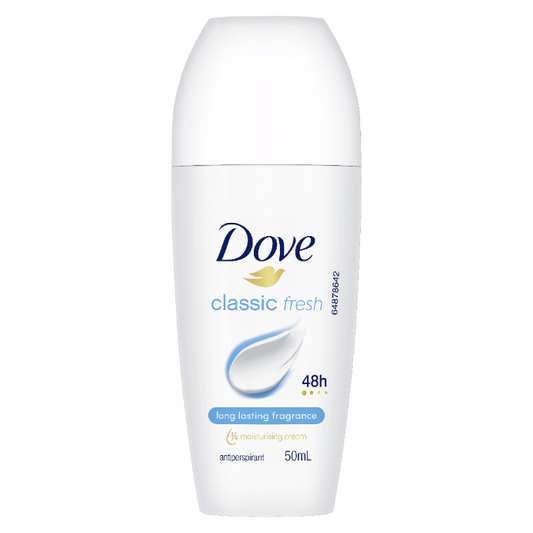 Dove Antiperspirant 48HR Classic Fresh Roll-On 50mL