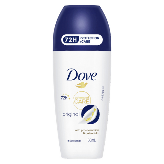 Dove Advanced Care Antiperspirant 72HR Protection Original Roll-On 50mL