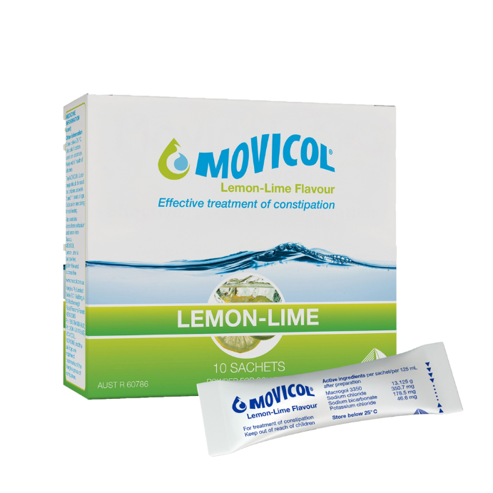 MOVICOL Lemon-Lime Flavour 10 Sachets