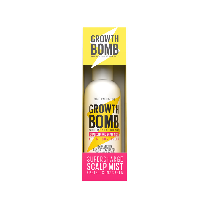 GROWTH BOMB Supercharge Scalp Mist SPF15 60mL