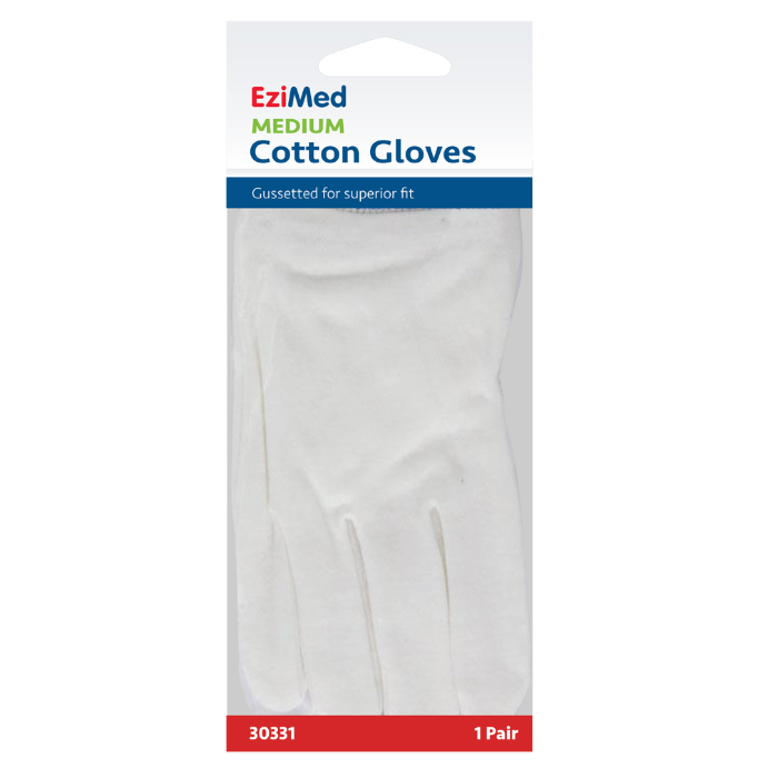 Ezimed Cotton Gloves Medium