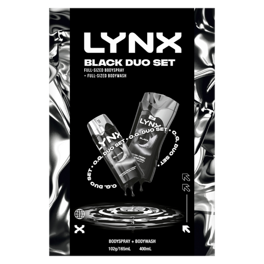 Lynx Black Duo 2 Piece Set
