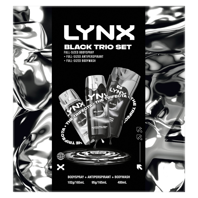 Lynx Black Trio 3 Piece Set
