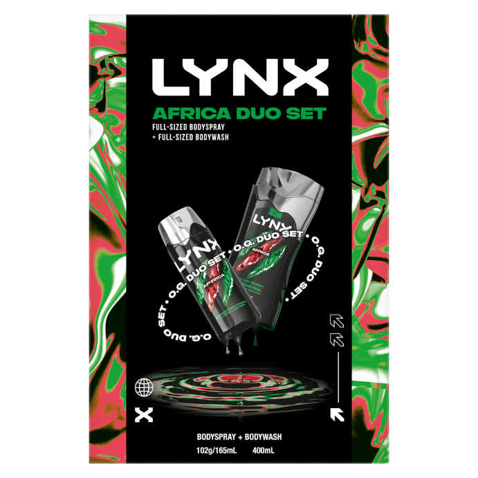 Lynx Africa Duo 2 Piece Set