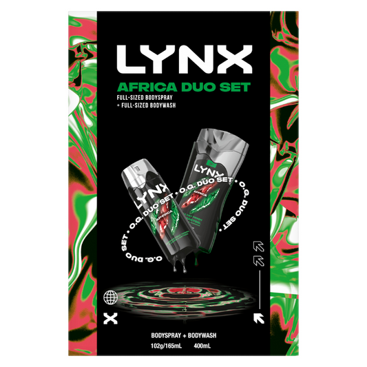 Lynx Africa Duo 2 Piece Set