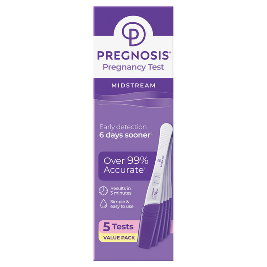 Pregnosis Midstream - 5 Pregnancy Tests
